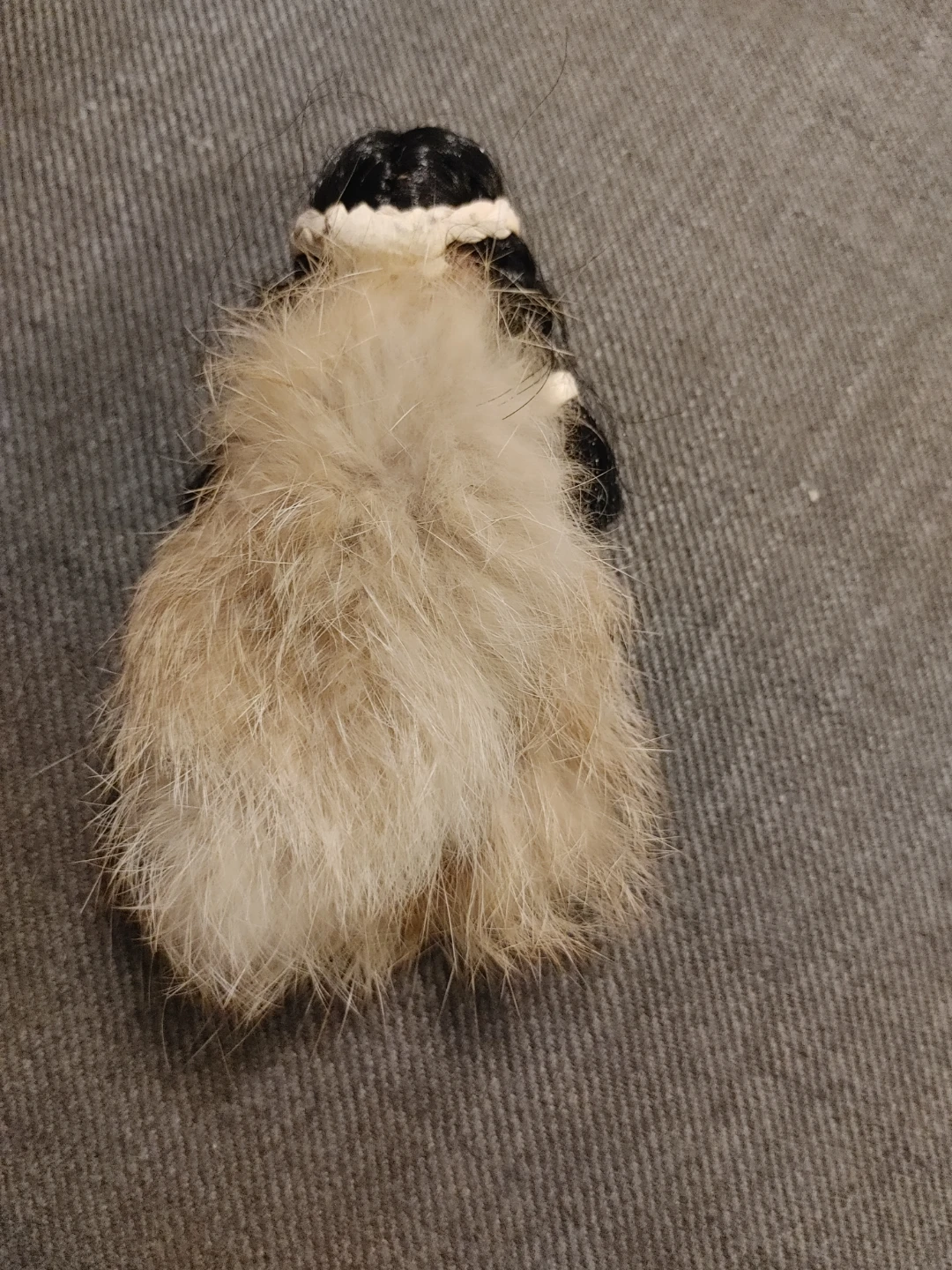 Miniature. Collectable Doll with Fur Skirt - photo 2