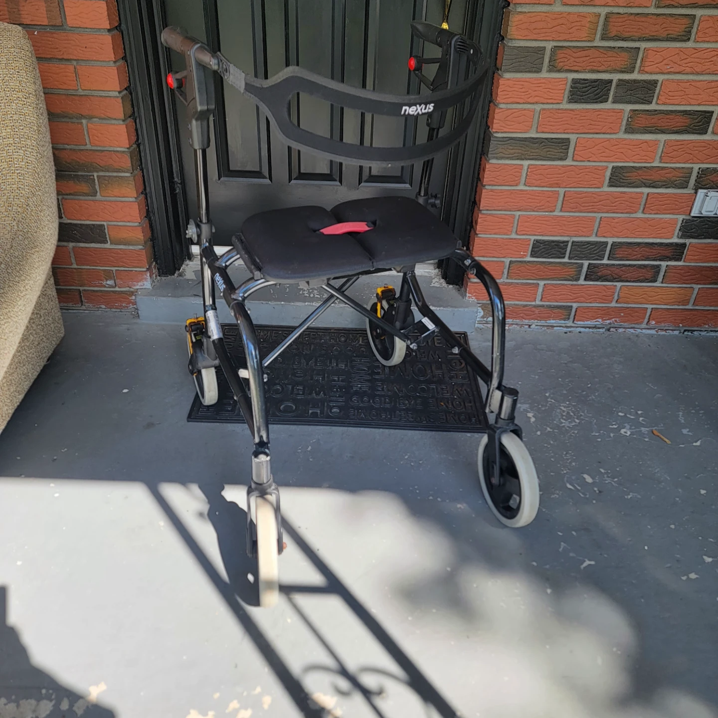 Nexus 3 low Rollator Walker folding Foldable