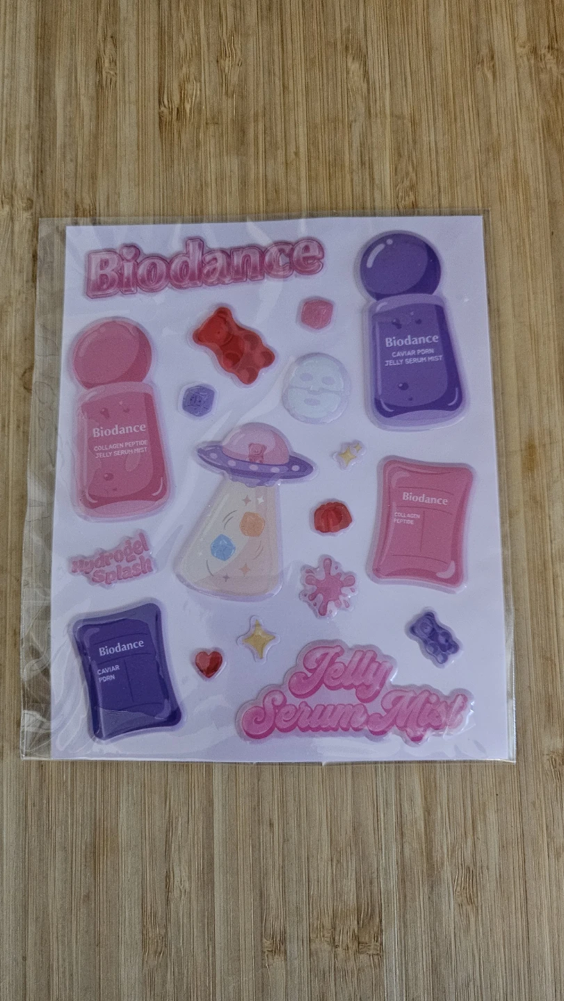 Biodance Jelly Serum Mist Stickers