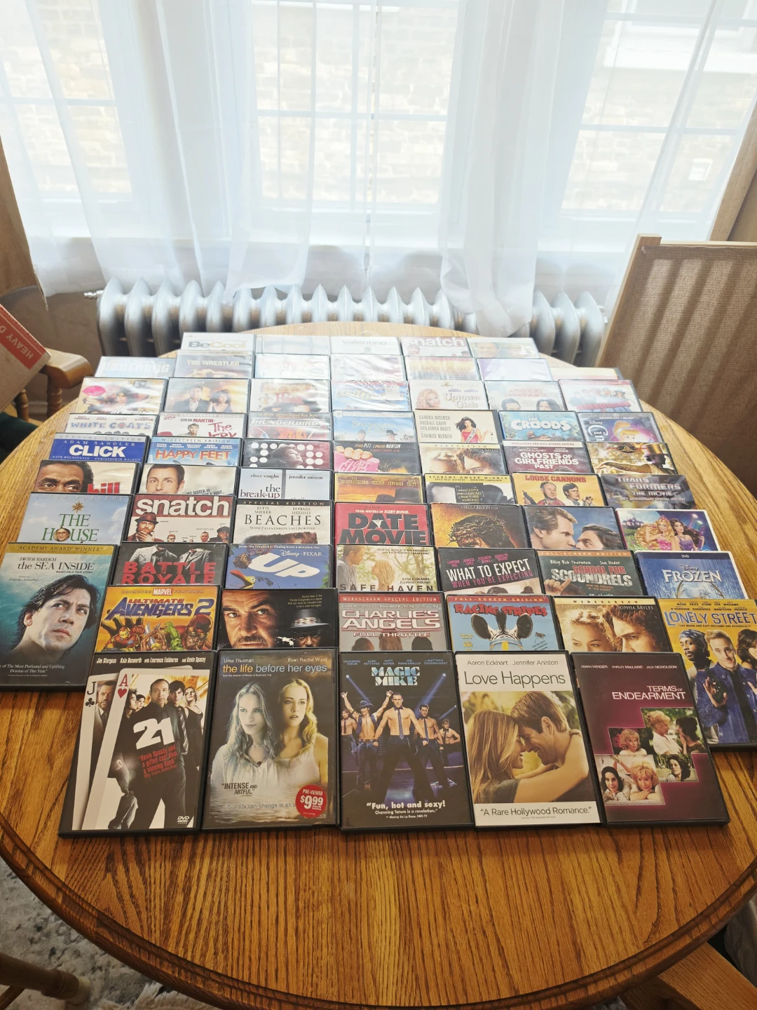 Various DVD movies bundle #1