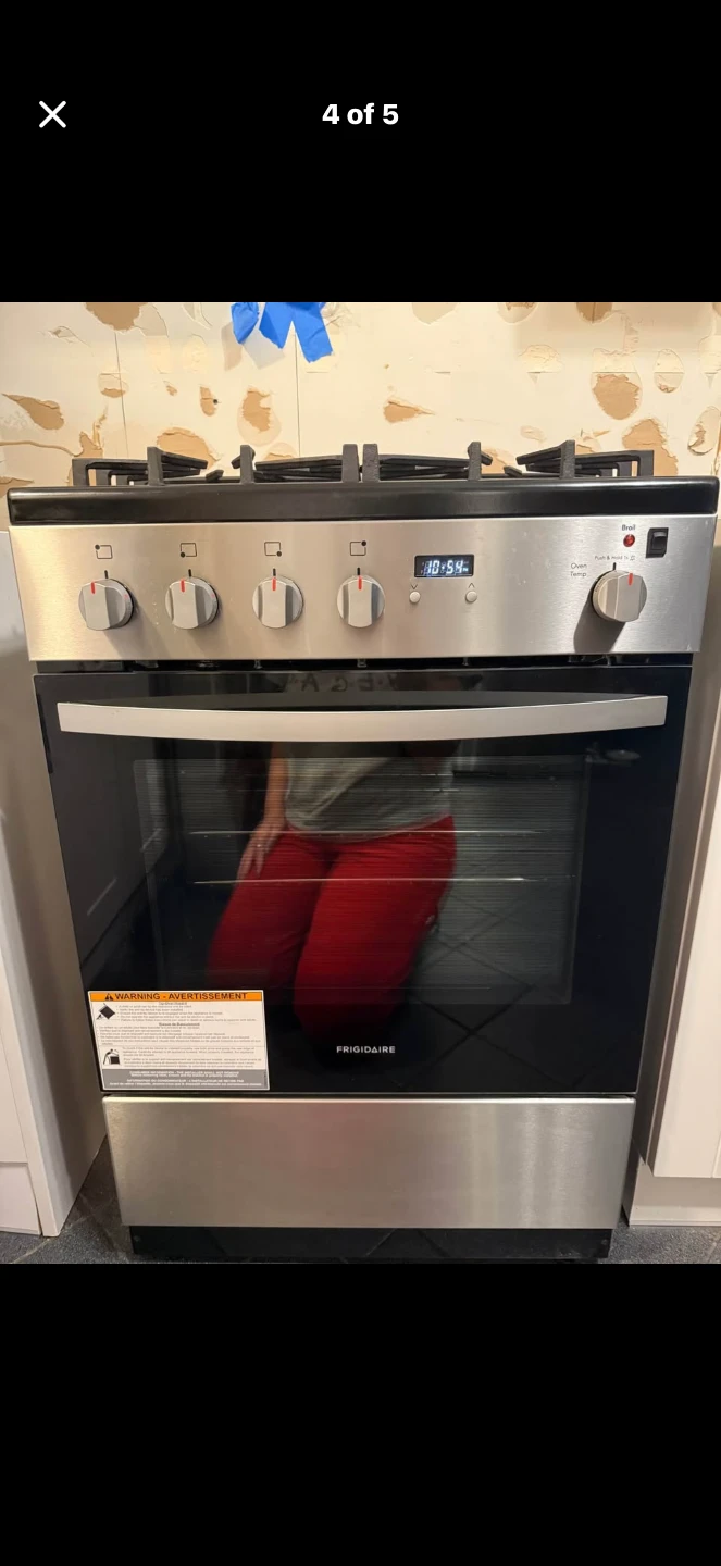 Frigidaire 24" Gas Range Stove Oven with EXTENDED WARRANTY