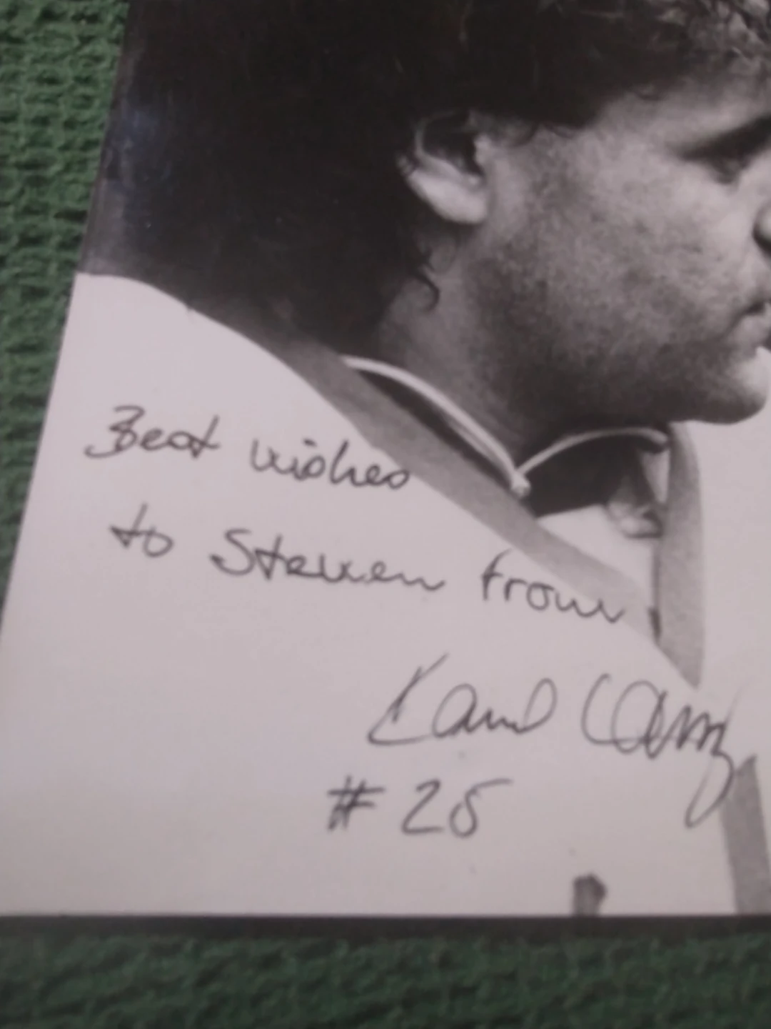 1980s Karel Lang Autographed Photo, Czech Team Zetor Brno Goalie - photo 3