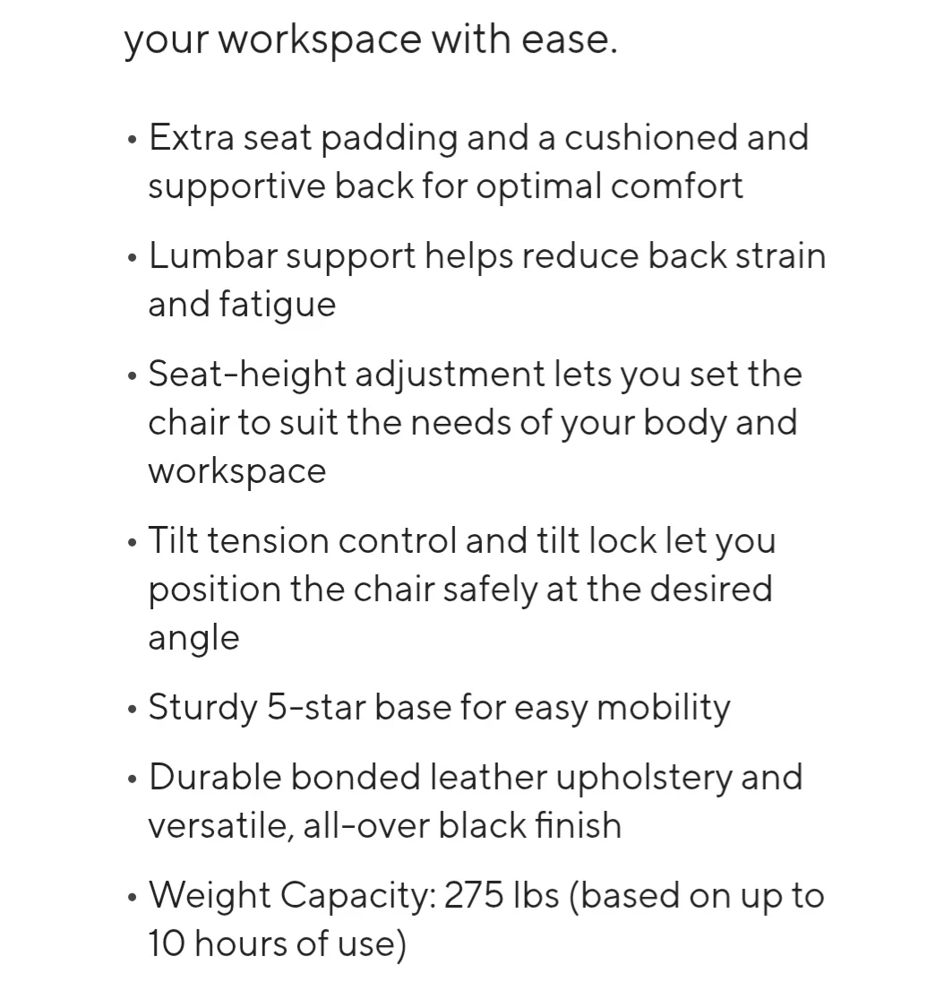 Northman Bounded Leather Office Chair - photo 5