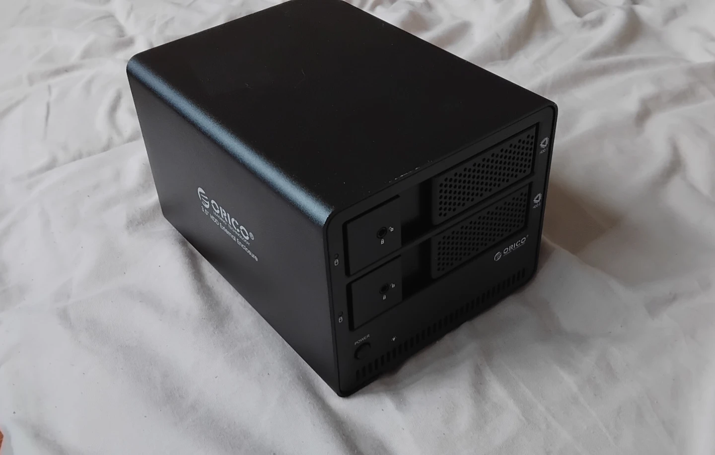 ORICO 2-Bay External Hard Drive Enclosure
