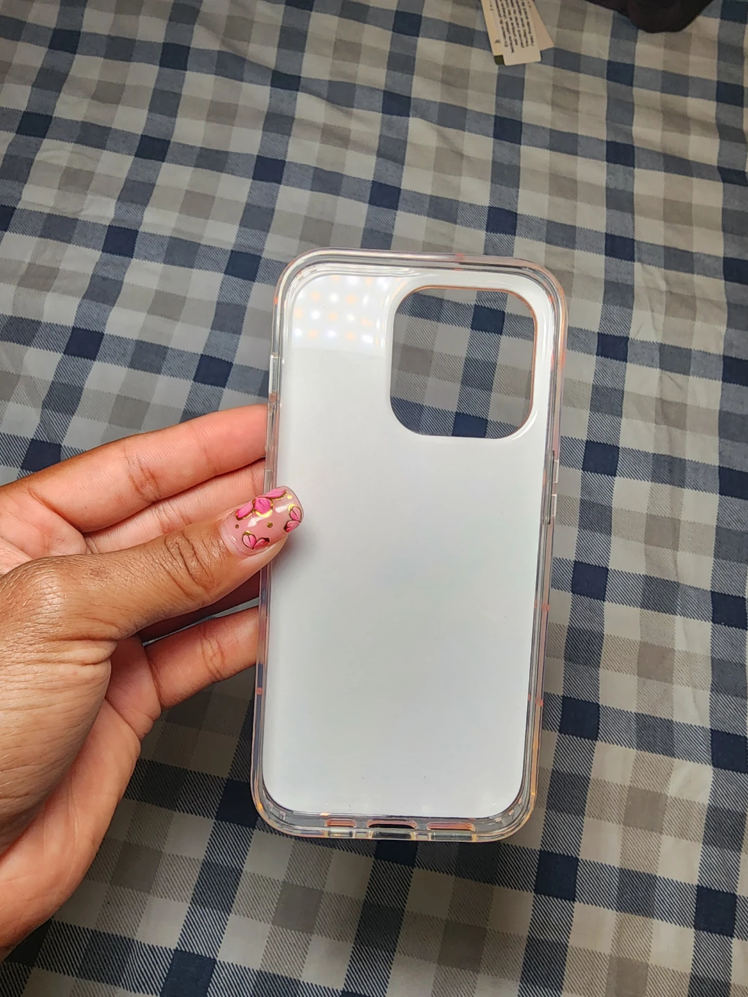 Phone Case with Geometric Design - photo 4