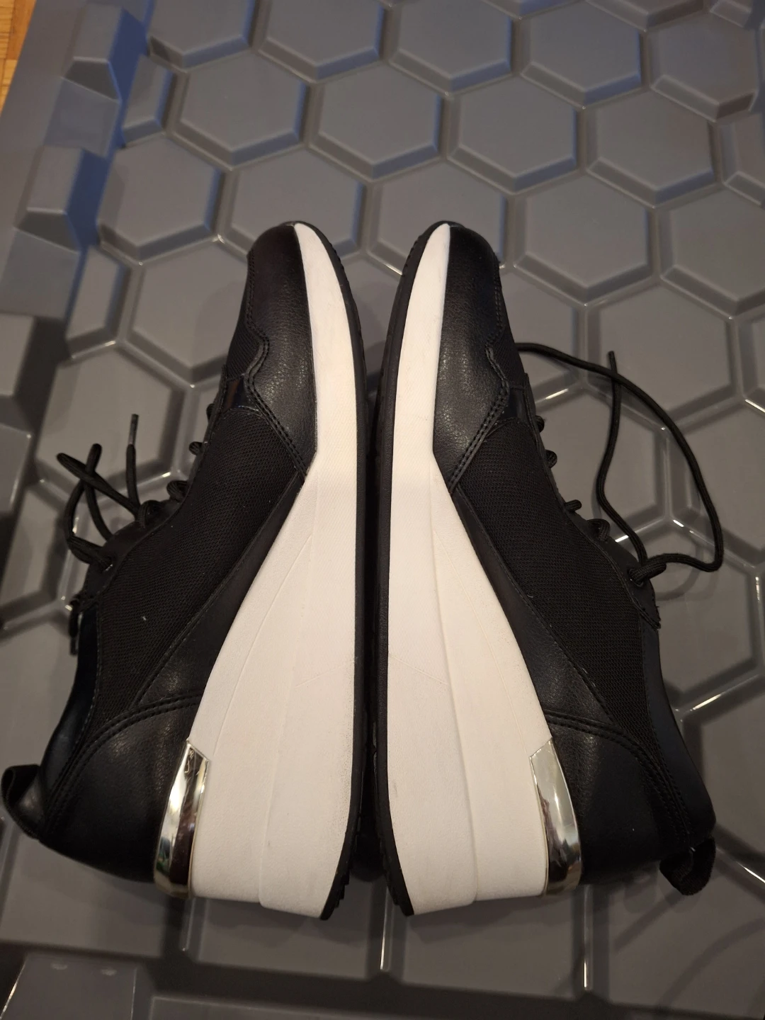 ALDO Black Wedge Sneakers - photo 3