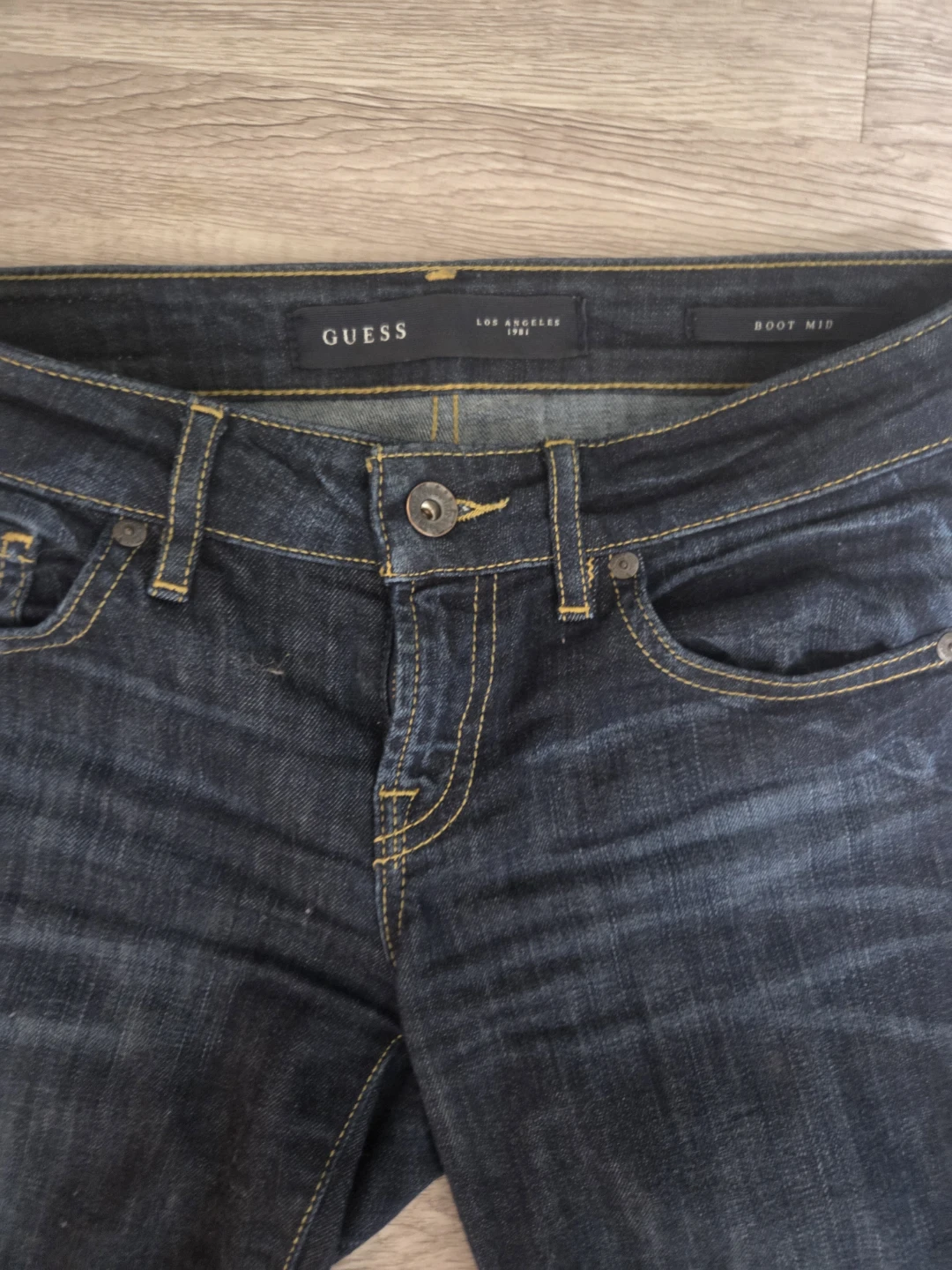 Guess Boot Mid denim jeans in dark blue