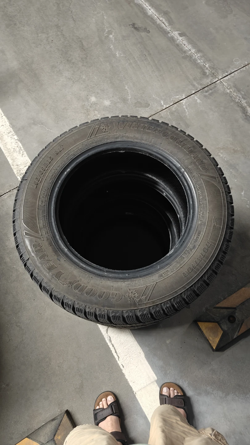 Goodyear Winter Tires 195/65 R15  91T- Set of 4