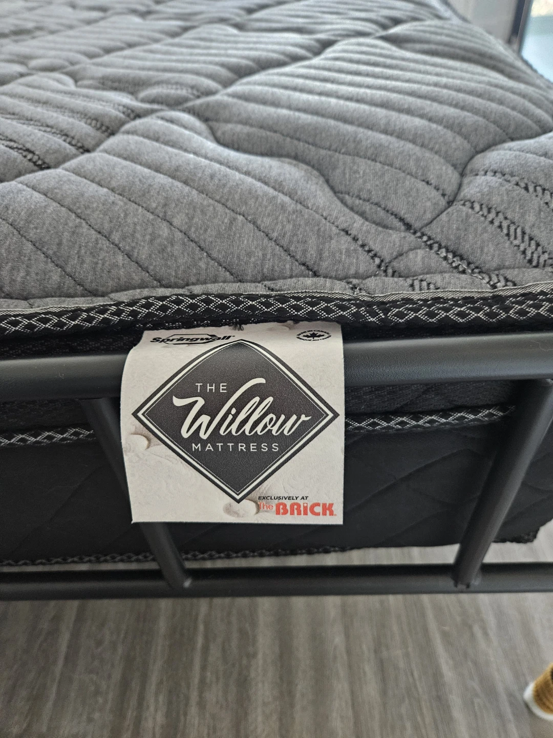 Like New Queen Mattress + Bed Frame | Only 3 Months Old - photo 2