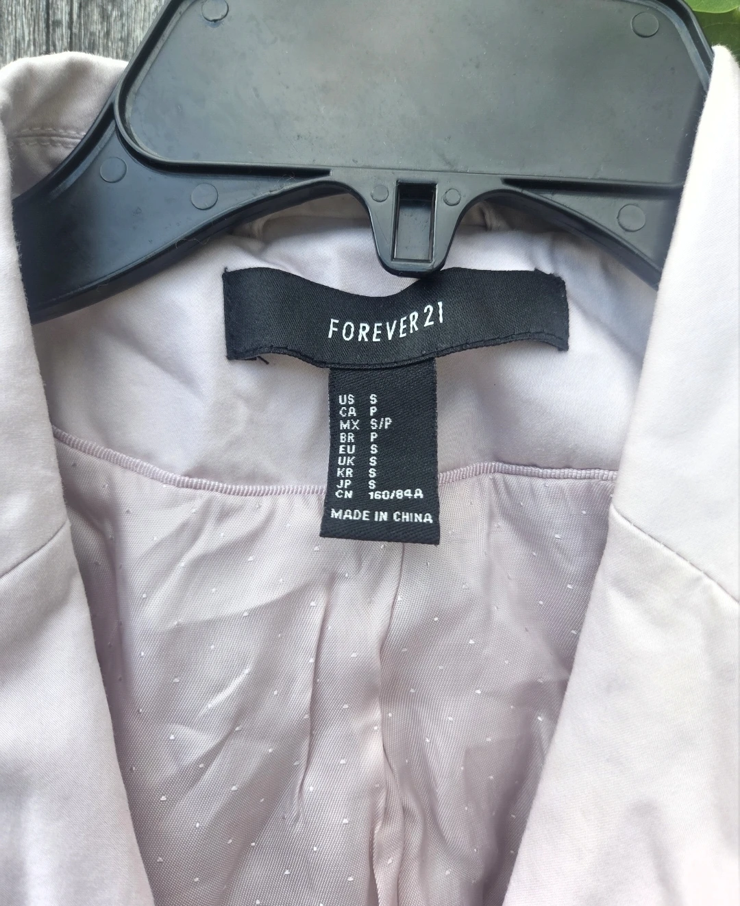 Forever 21 Pink Blazer Jacket Size S - photo 2
