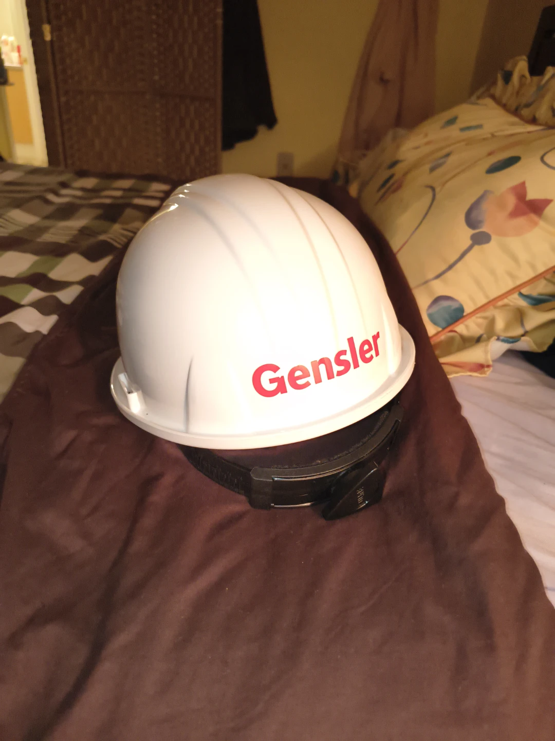 White Gensler Hard Hat