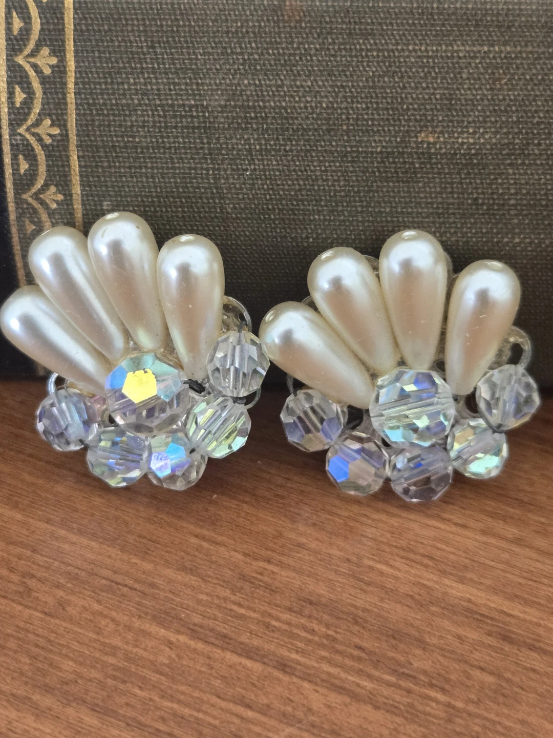 Vintage set of earrings 1950's -1980's - photo 4