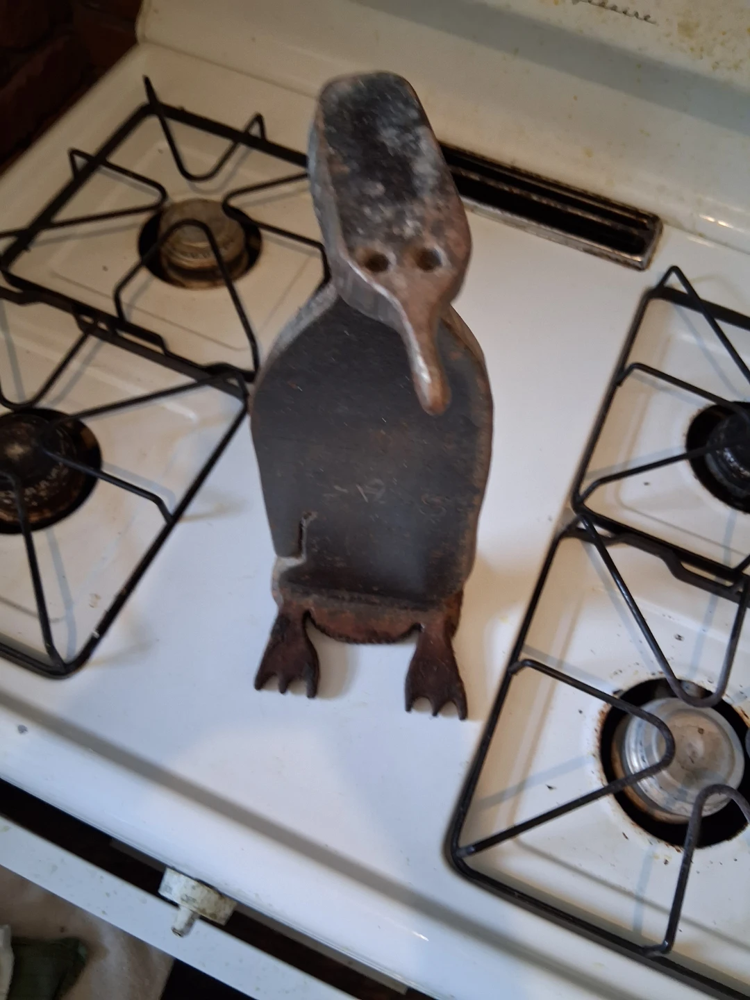 Vintage Cast Iron Door Stop