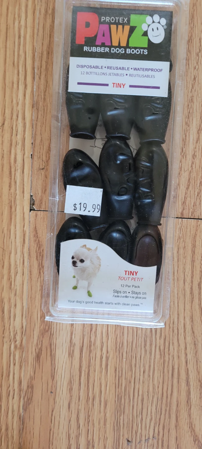Protex Pawz Rubber Dog Boots - Tiny Size