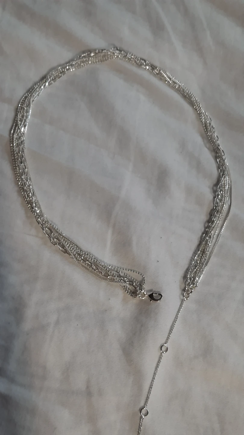 Pilgrim Multi-Strand Silver Necklace and Bracelet set - photo 3