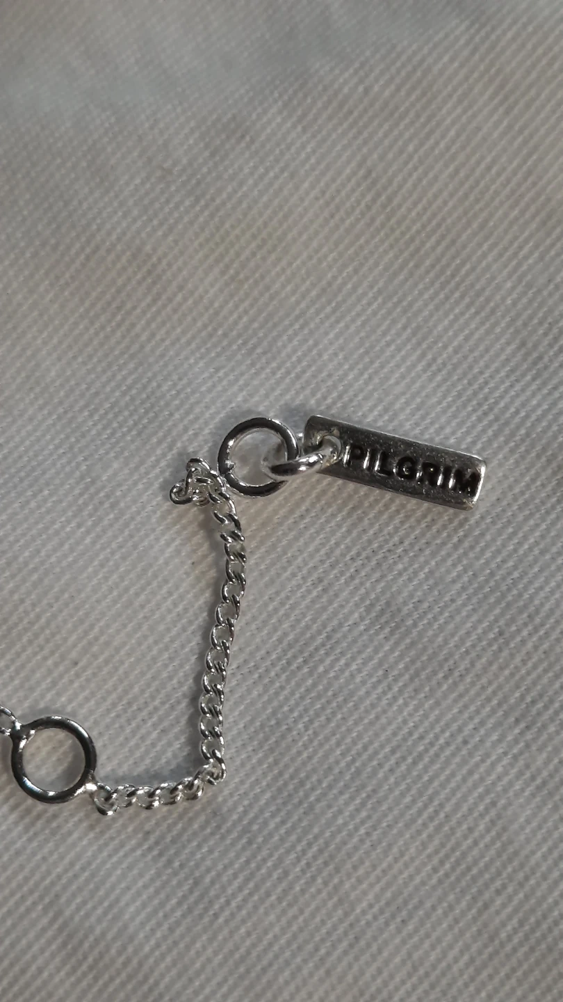 Pilgrim Multi-Strand Silver Necklace and Bracelet set - photo 5