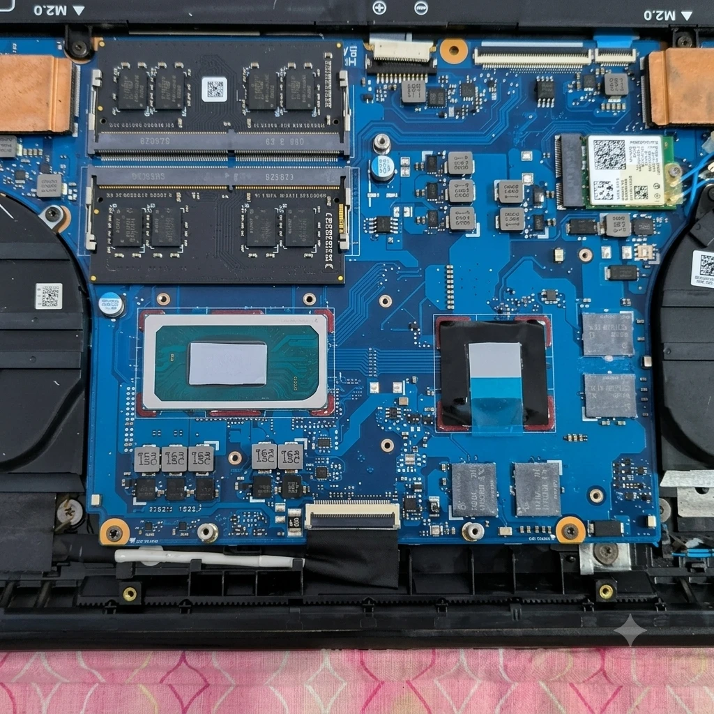Laptop overheating? Repaste + fan clean $95