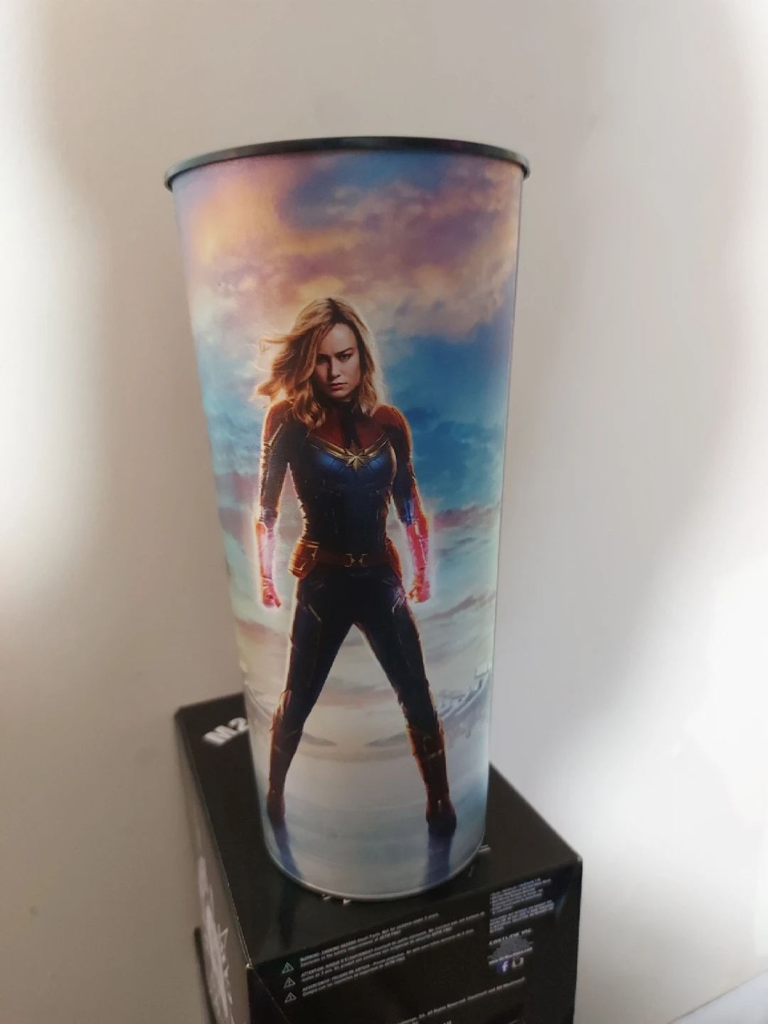 Captain Marvel Reusable Movie Cup