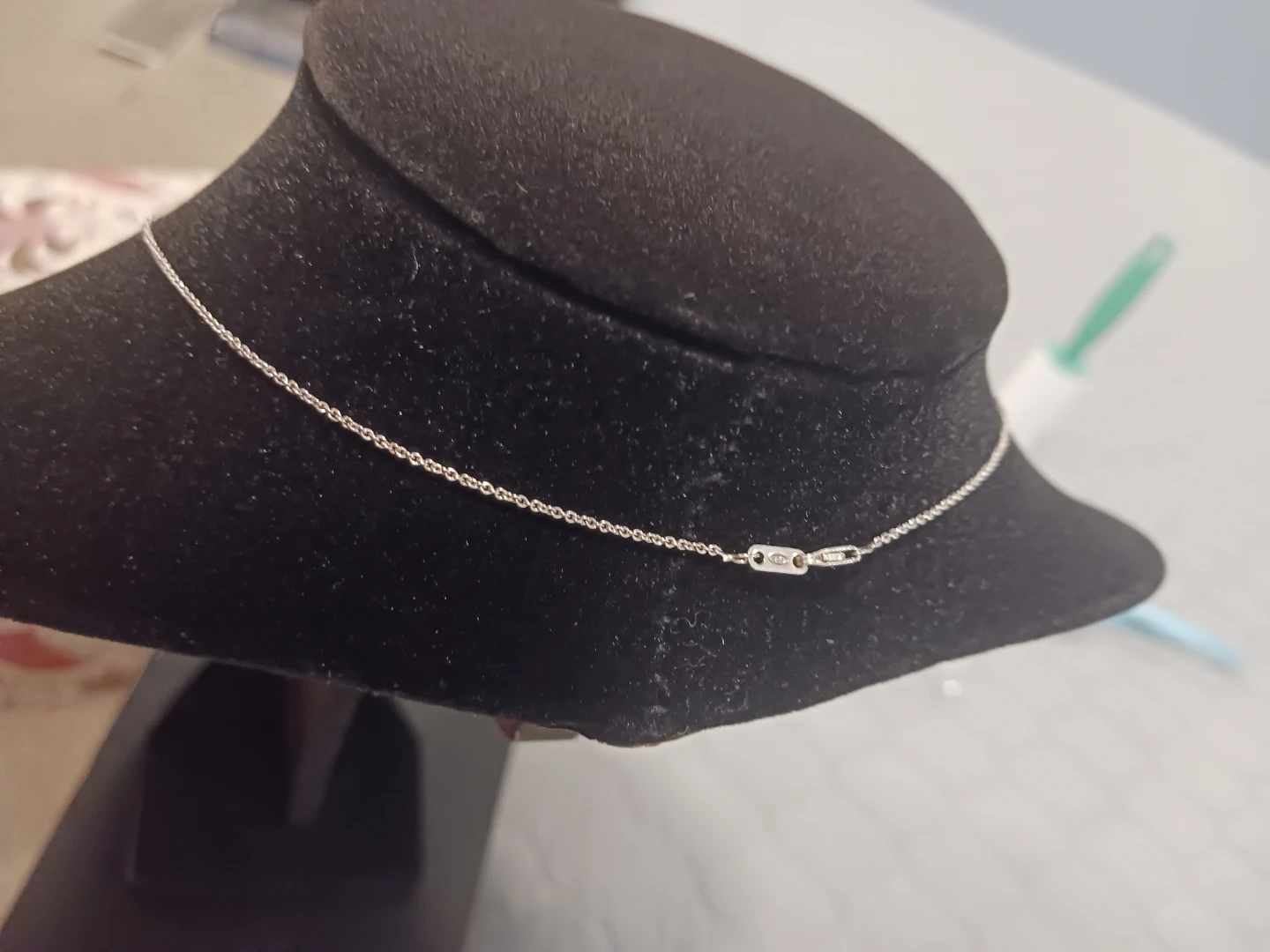 KAY Silver Diamond & Ruby Pendant Necklace - photo 2