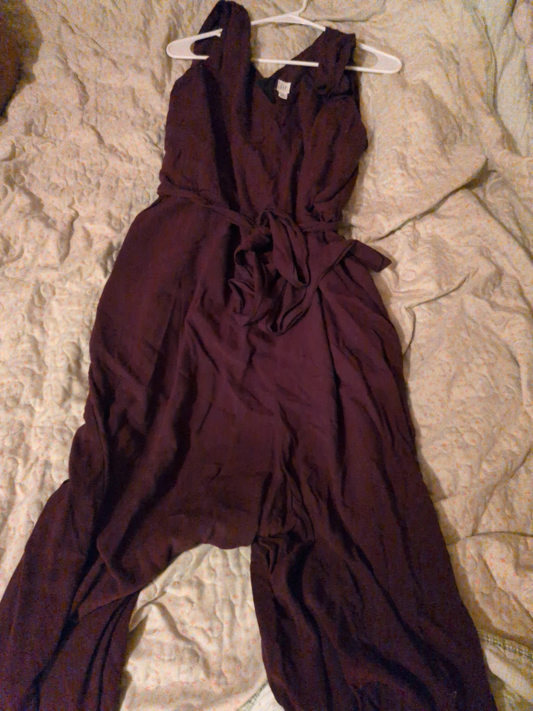 Gap Brand Burgundy Jumpsuit with pockets XXL