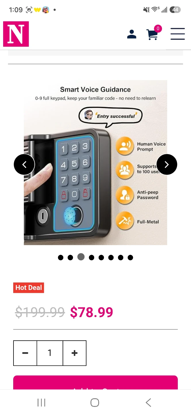 NomadSure RV Safety Manager Smart Lock - photo 3