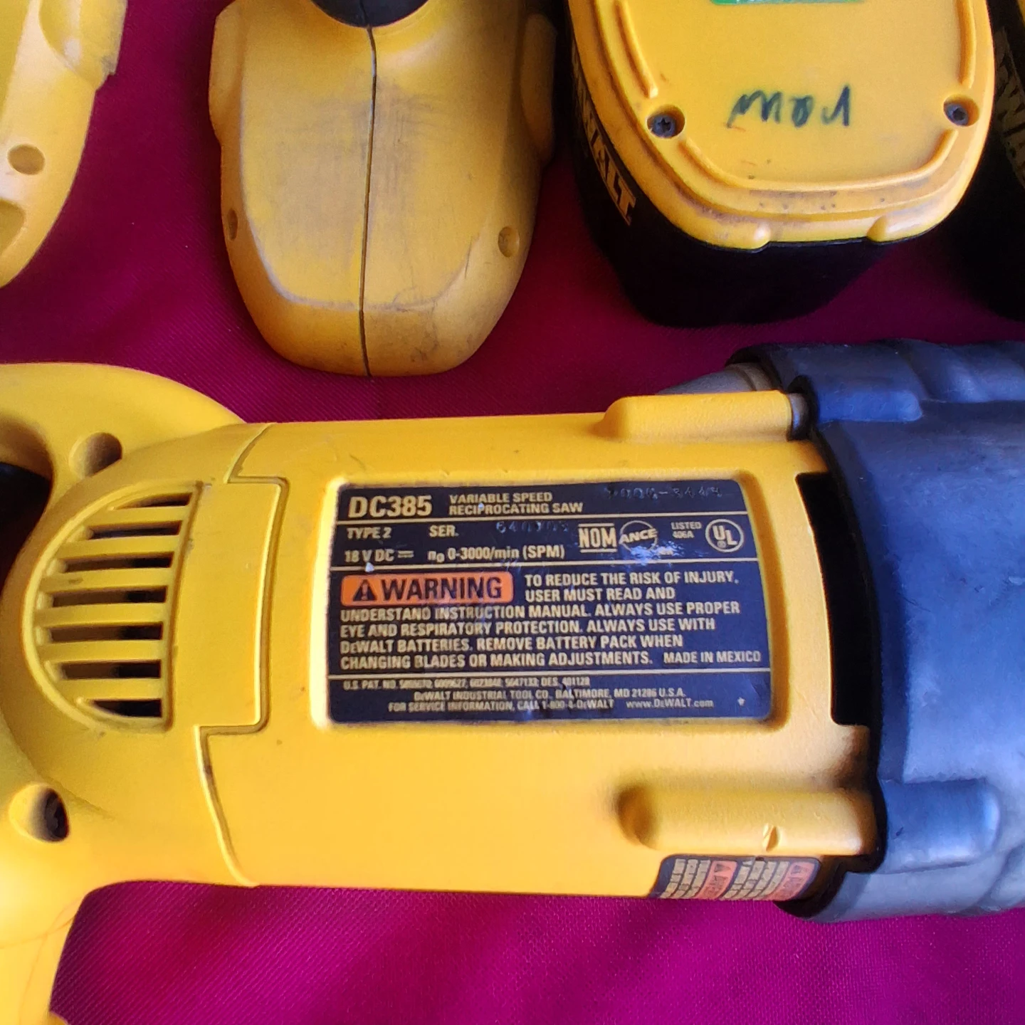 DeWalt Cordless Power Tool Bundle with Batteries and Charger - photo 4