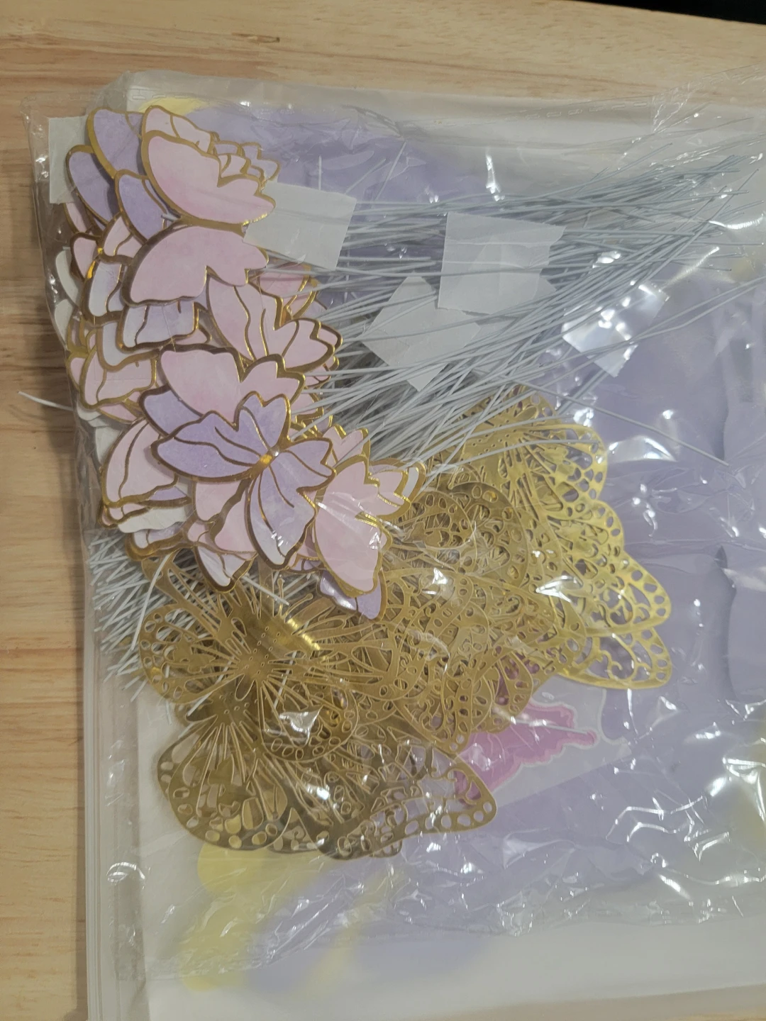 Party Decorations: Foil Fringe Curtains & Butterfly Cutouts - photo 3