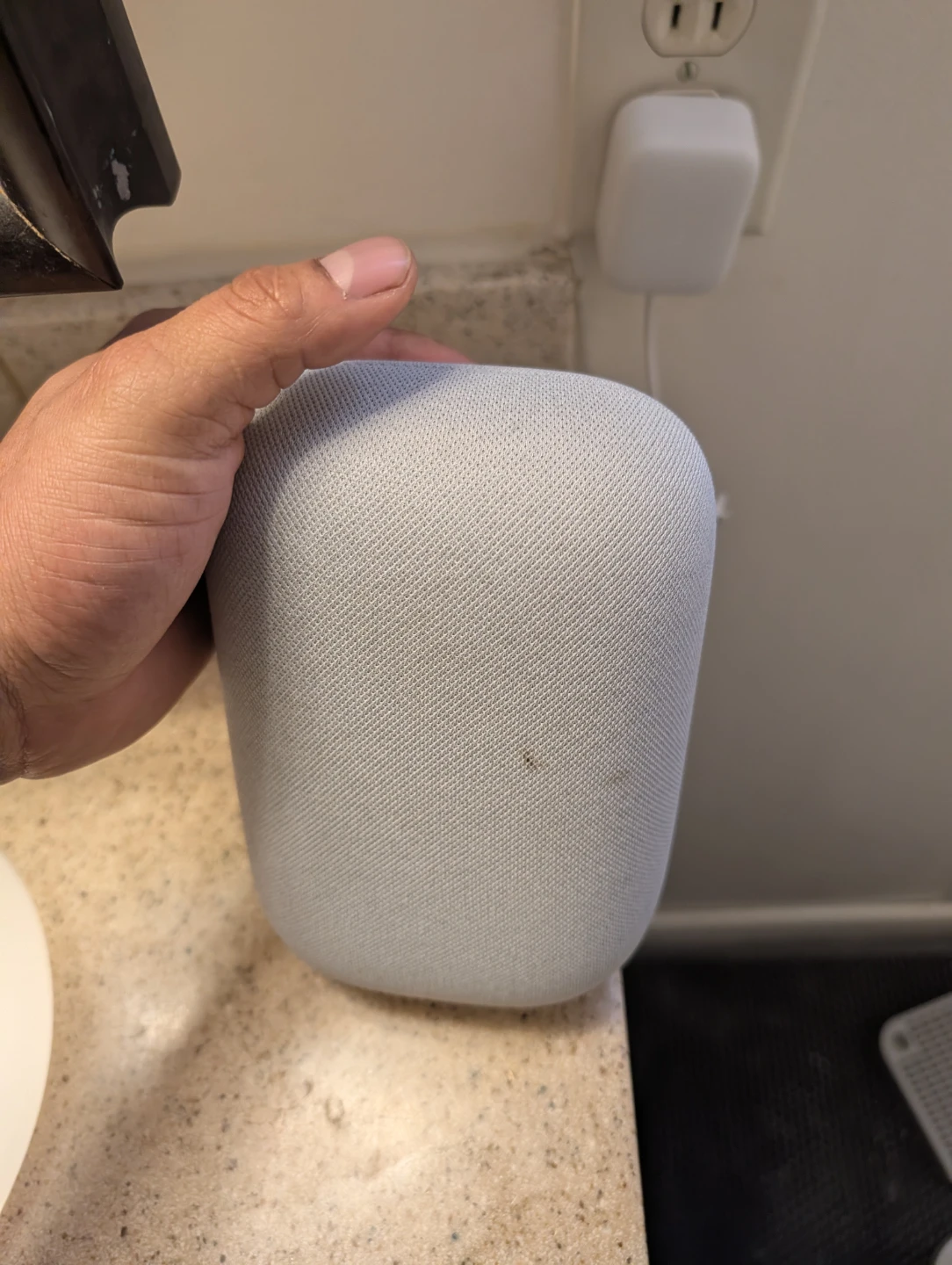 Google Nest Audio Smart Speaker Chalk - photo 4