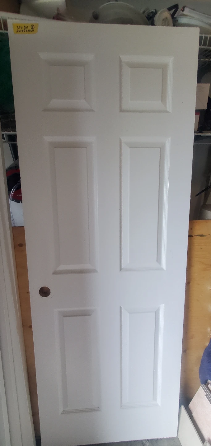 White Six-Panel Interior Doors - photo 3
