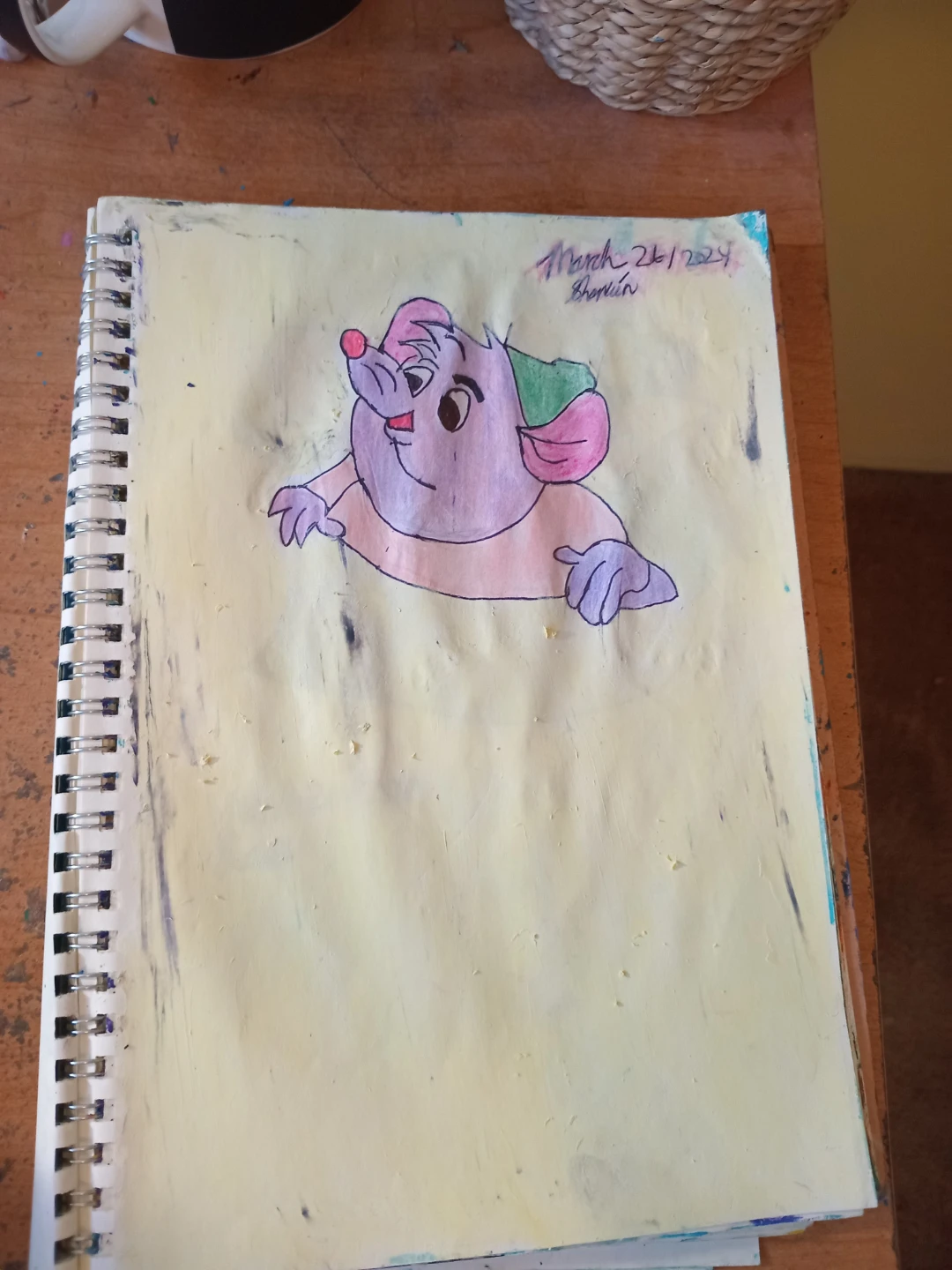 Mouse Art Drawing by Custom Artist Sherwin - photo 5