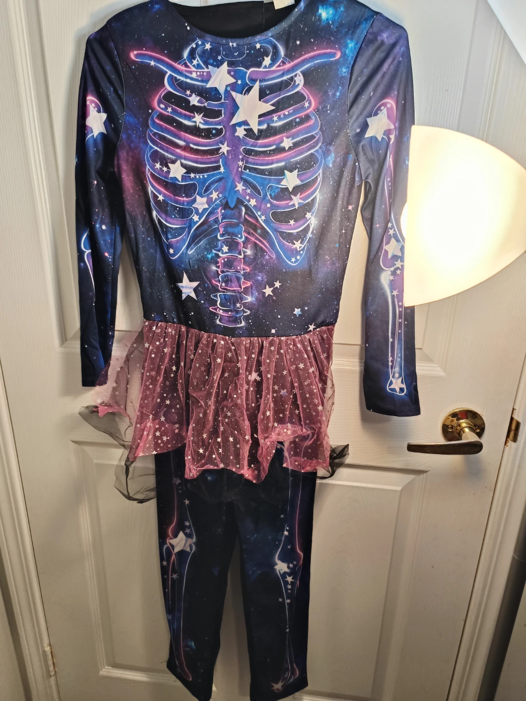 Galaxy Skeleton Halloween dress