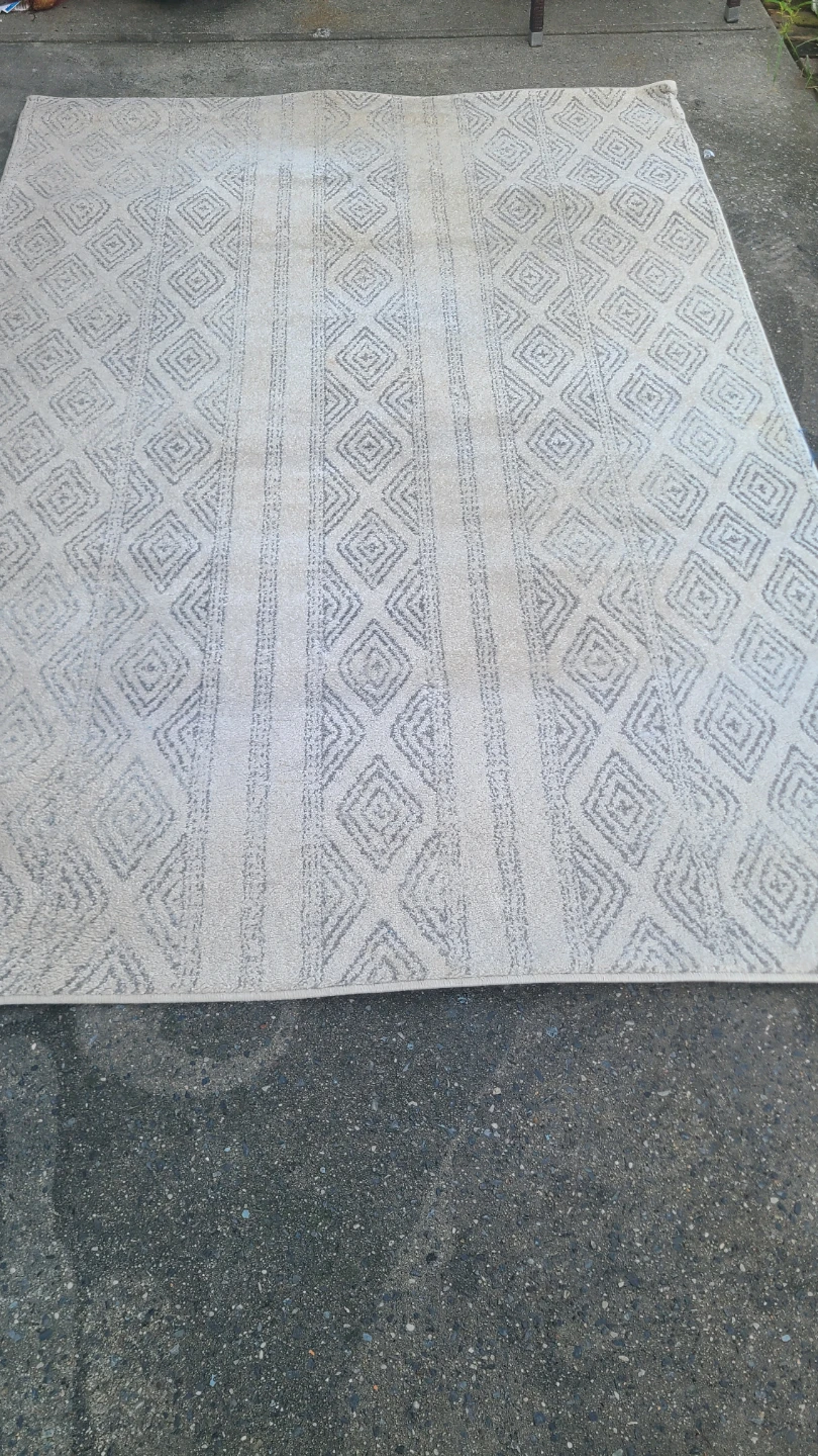 BODRUM Rug 5' x 7'5" Gray