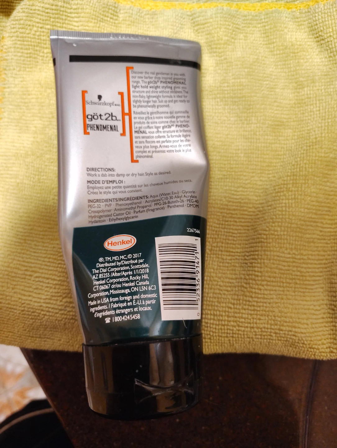 got2b Phenomenal Light Hold Styling Gel 6 oz - photo 2