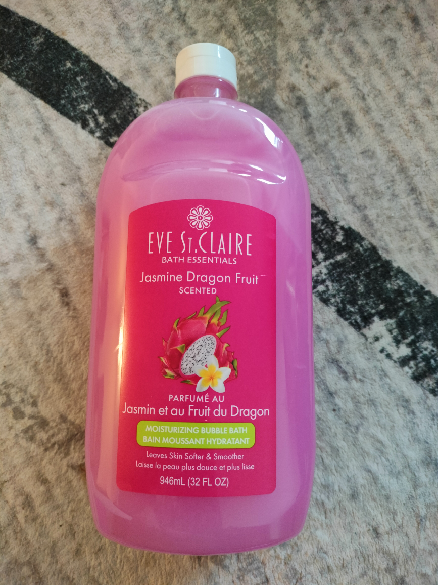 New 4-Pack Eve St. Claire Jasmine Dragon Fruit Bubble Bath - photo 2