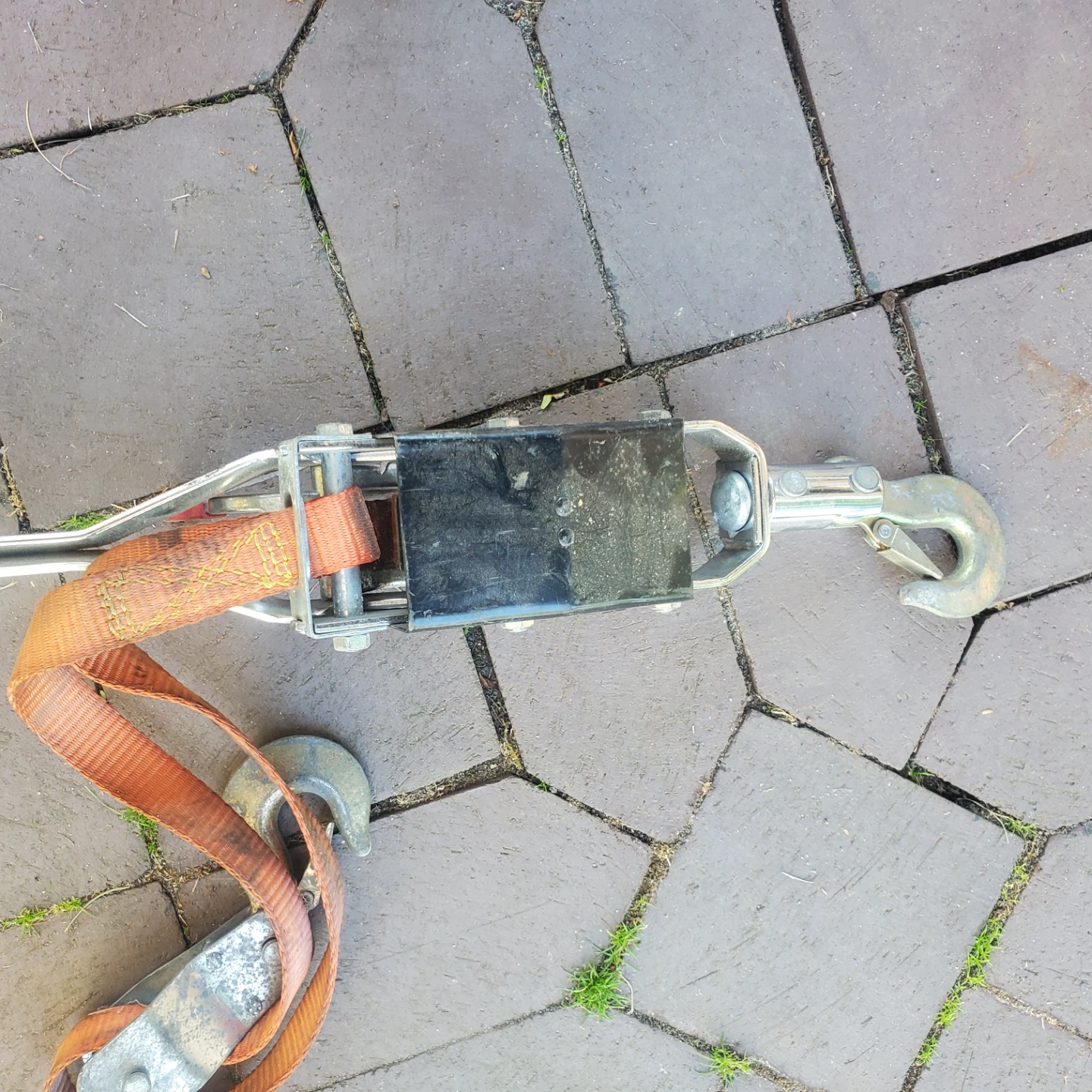 Ratchet Tie Down Strap with Hook - photo 3