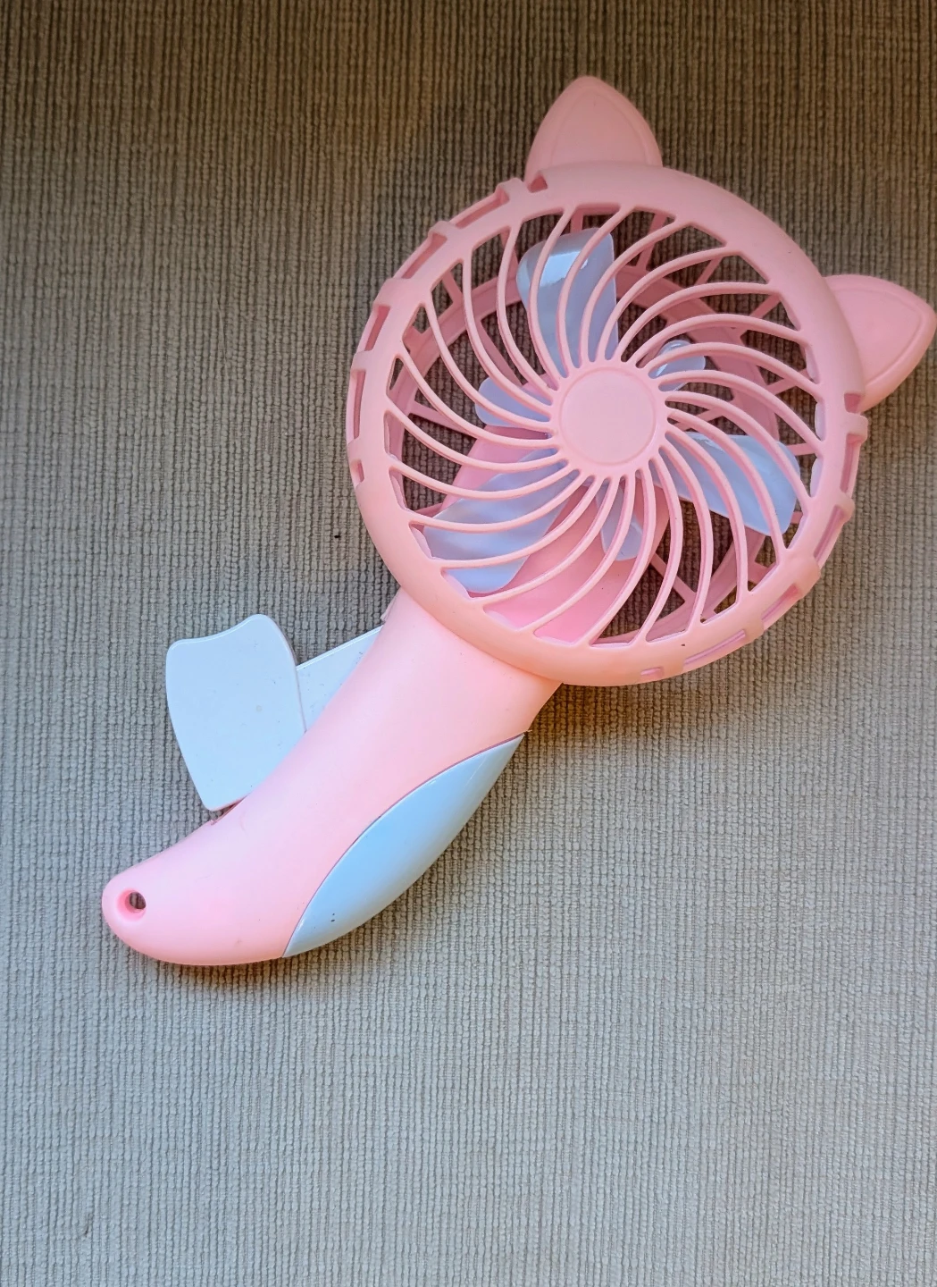 Brand New Pink Handheld Fan
