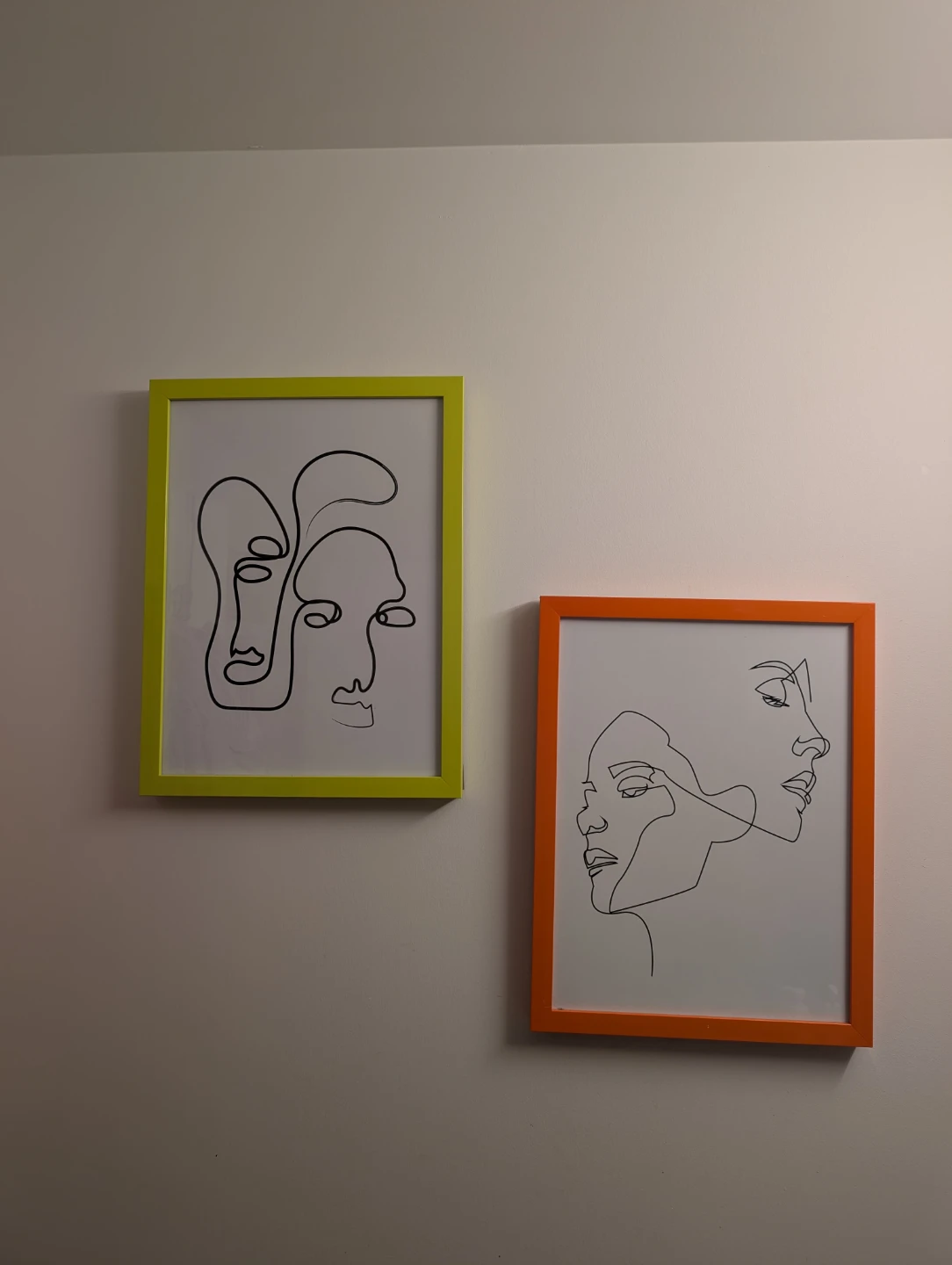 Artwork - prints in frame. Wall decor