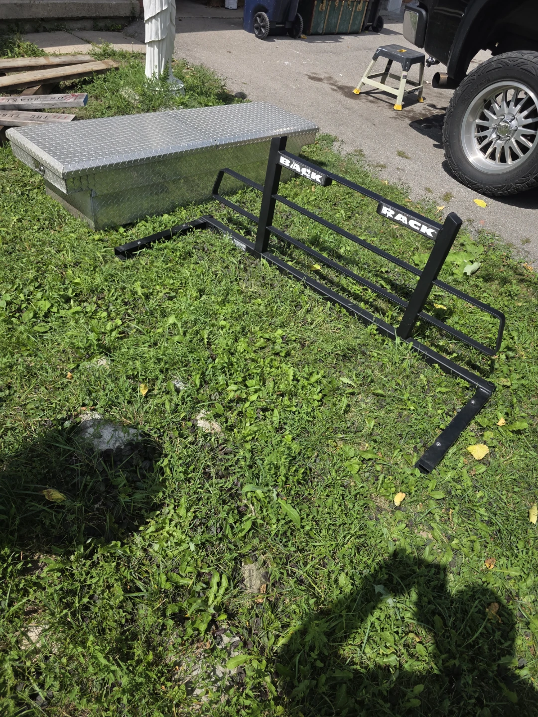 Back rack & tool box