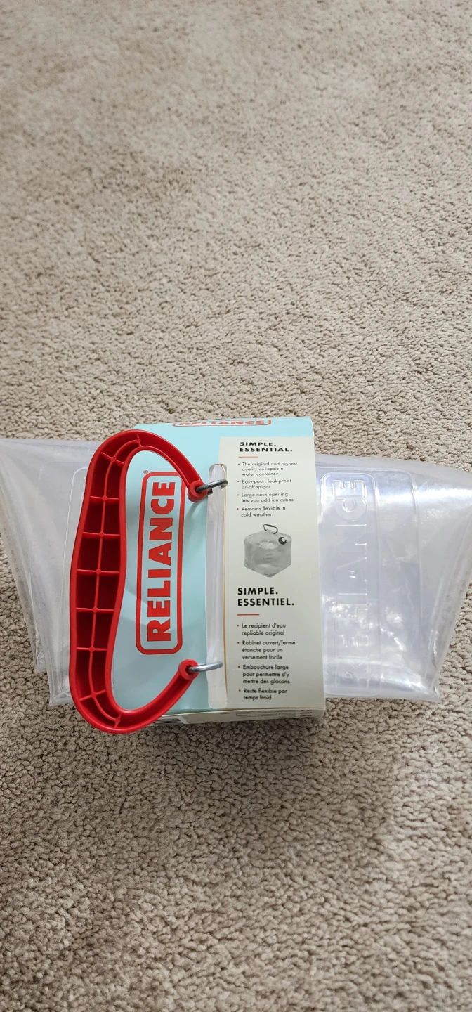 Reliance Fold-A-Carrier Water Container 5 Gallons - photo 3