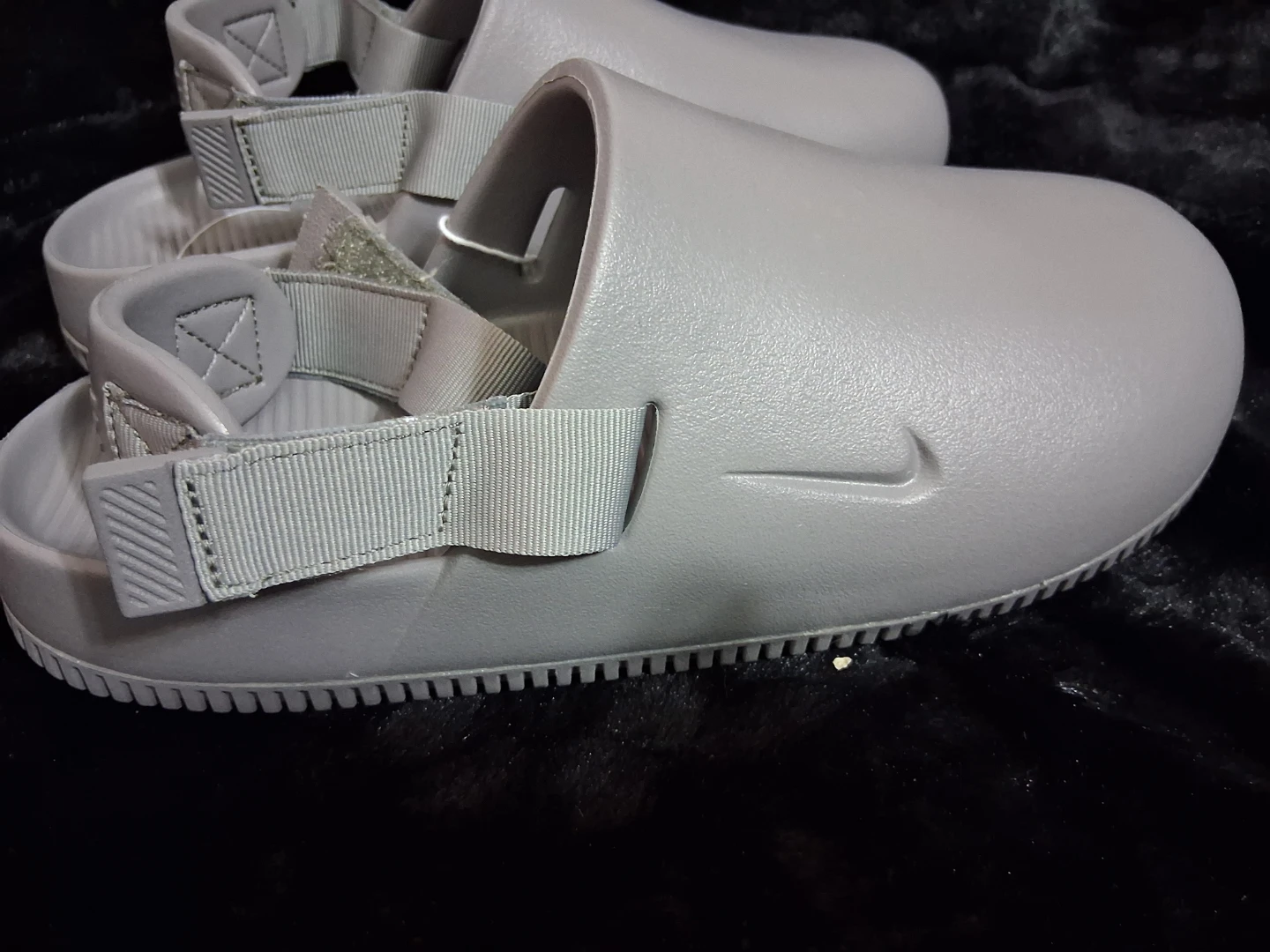 Nike Calm Mule Sandals Gray Size 9