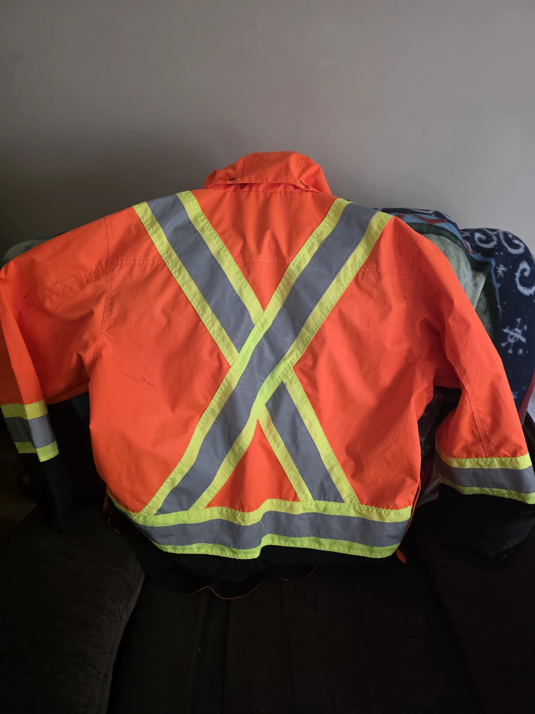 Work King Safety Jacket - Orange High Visibility - photo 2