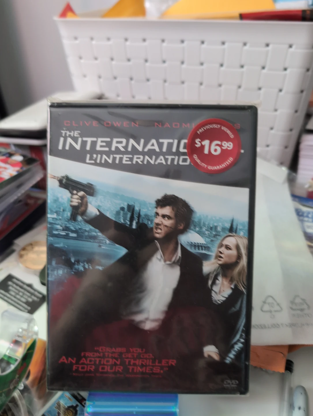 The International DVD ( sealed)