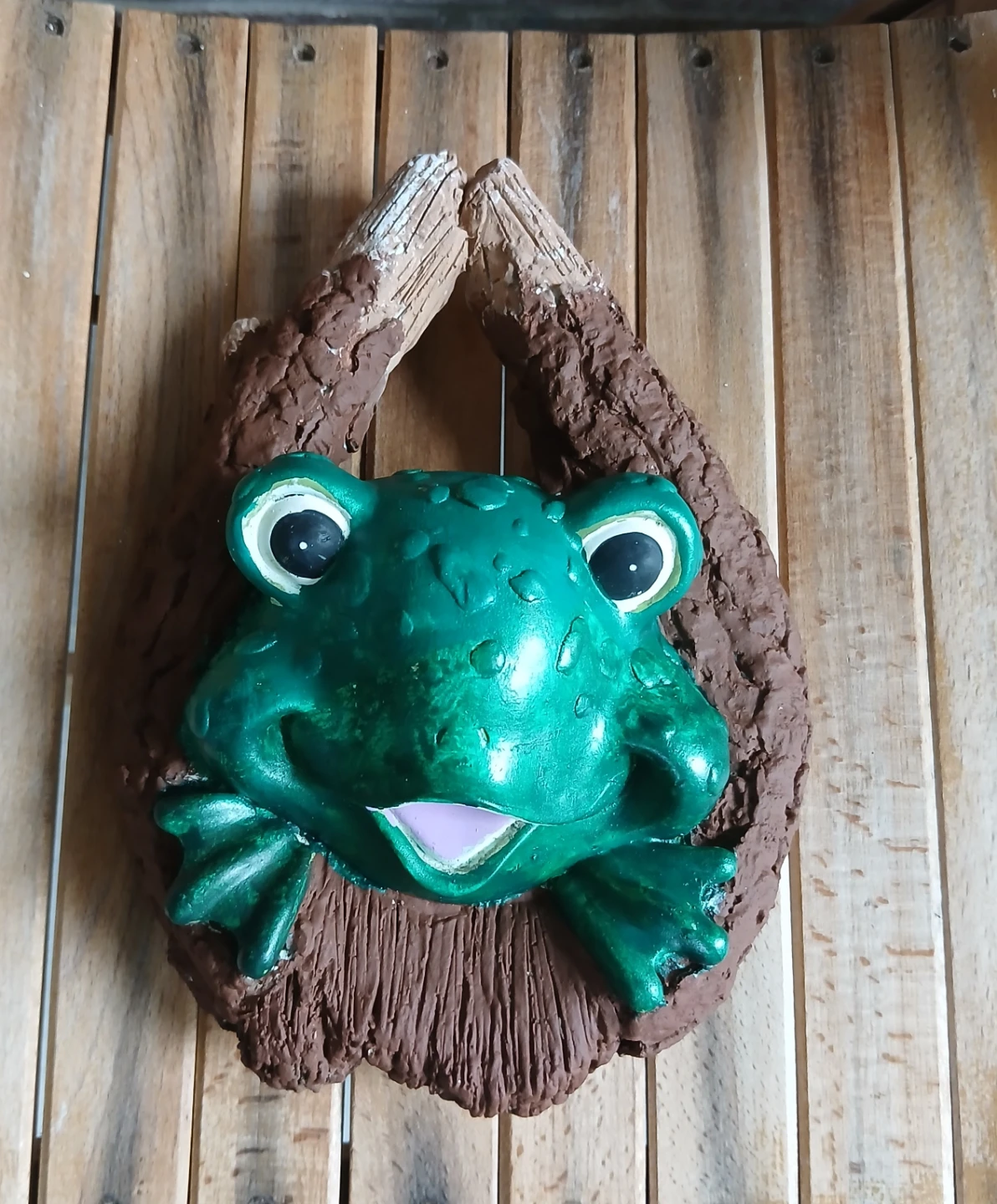 Wall Mounted tree Frog Decoration