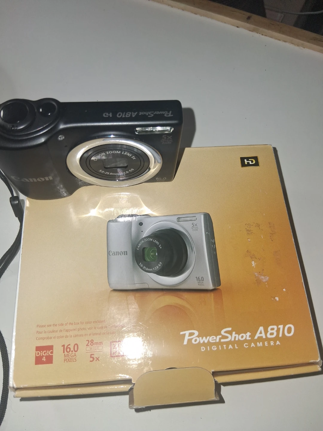 Canon PowerShot A810 Digital Camera - Black - photo 3
