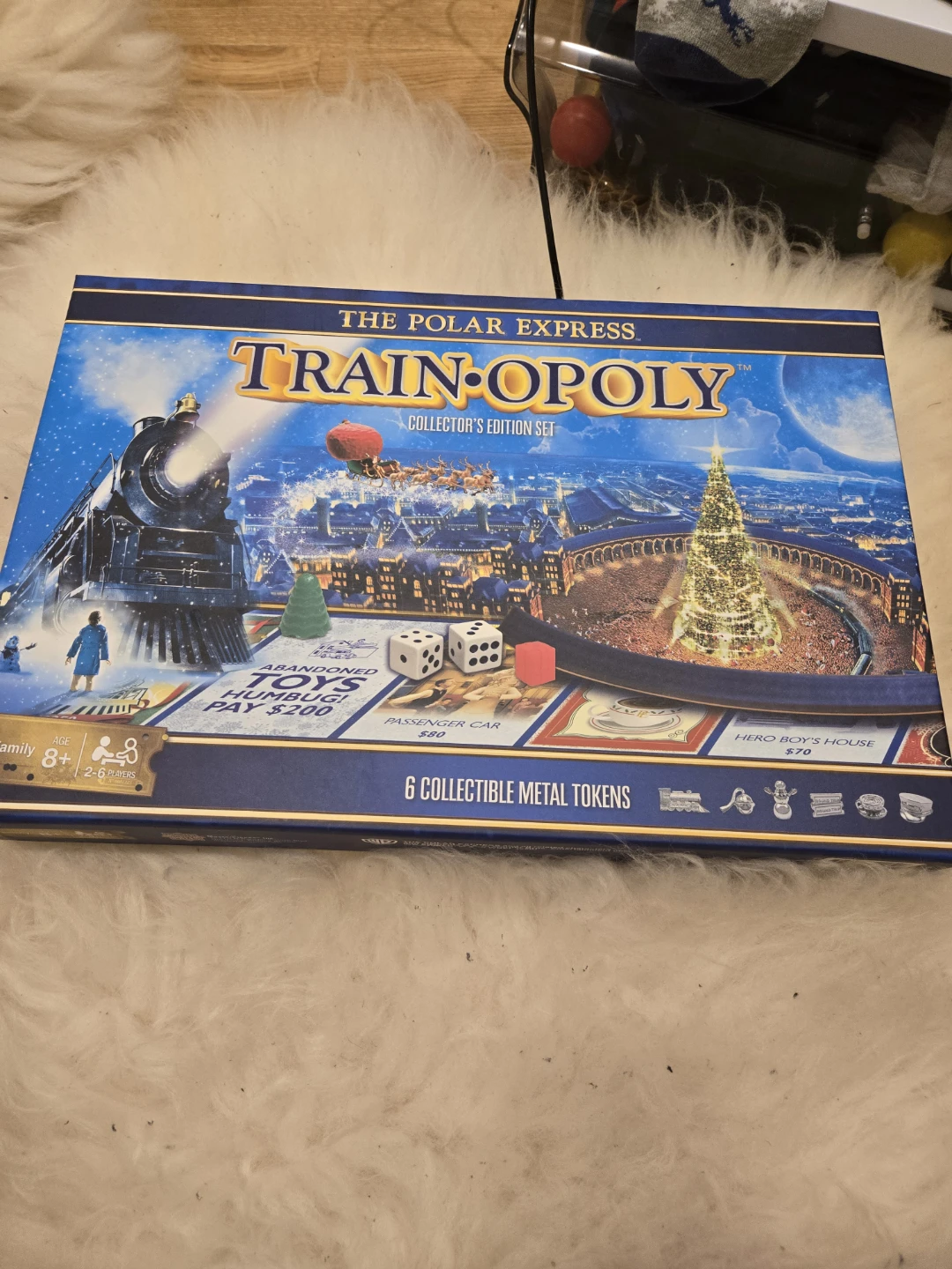 The Polar Express Train-Opoly Collector's Edition Board Game