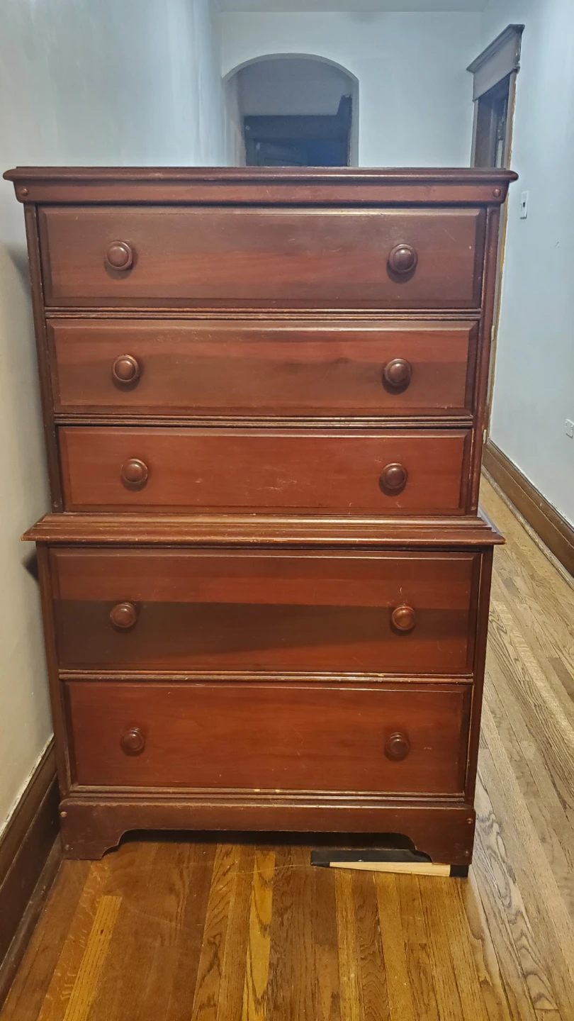 Antique Solid Wooden Dresser - photo 2