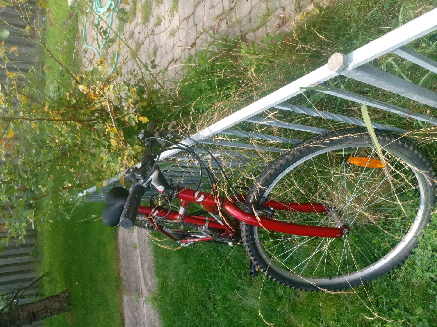 Bicycle with helmet for sale . $ 130 only