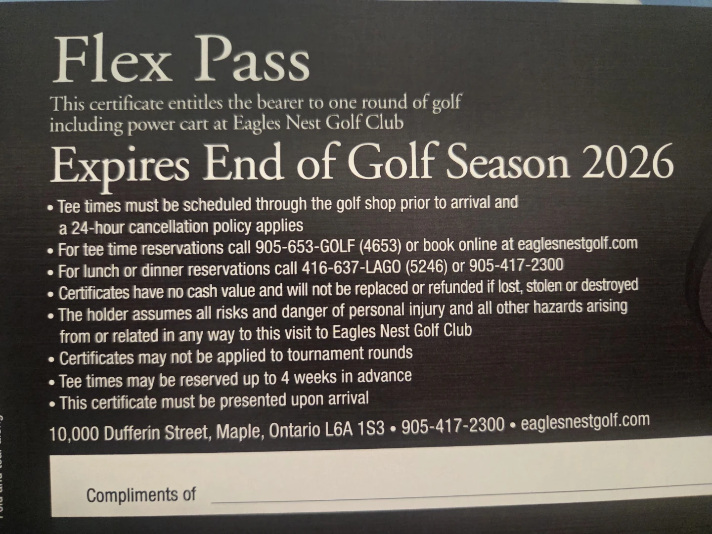 Golf voucher - photo 2