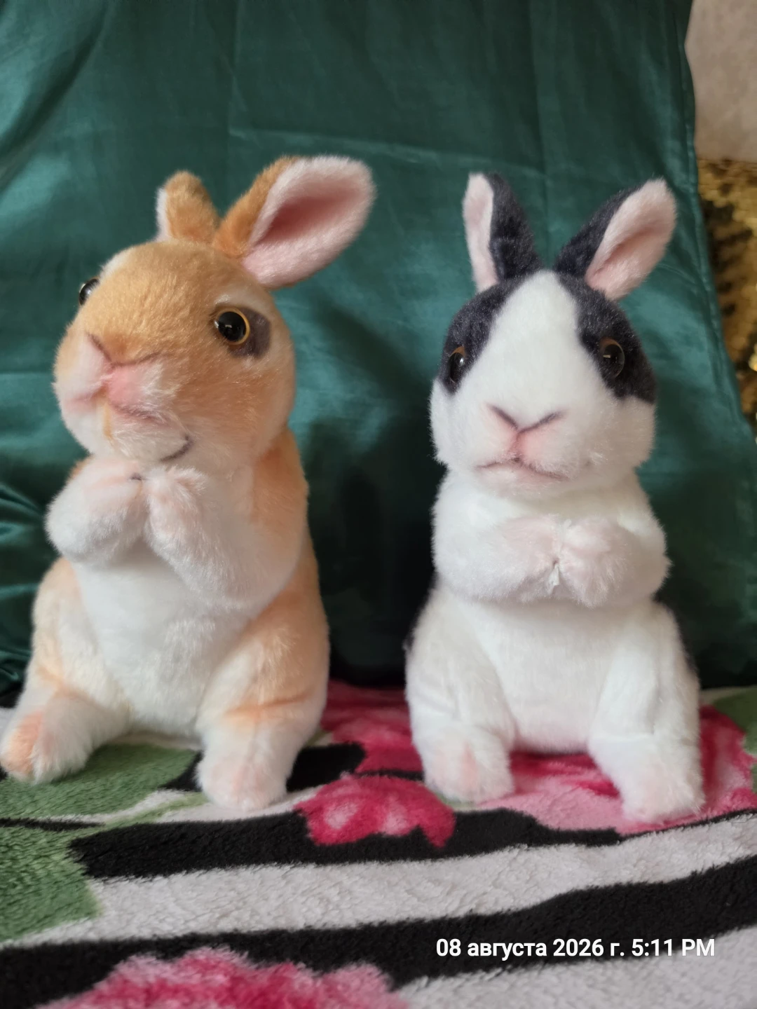 Plush Bunny Rabbits (2)