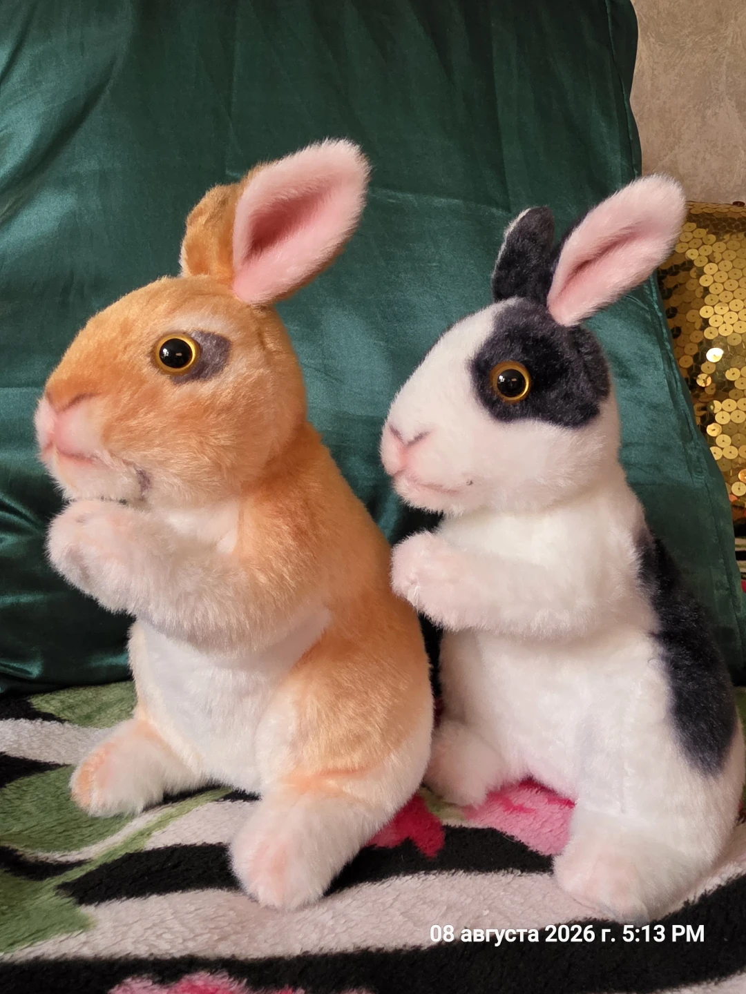 Plush Bunny Rabbits (2) - photo 4